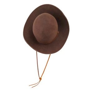 Brixton Brown Hat with Leather Strap